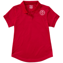 Load image into Gallery viewer, (58632) Girls Fit Moisture Wicking Polo - Sacred Heart