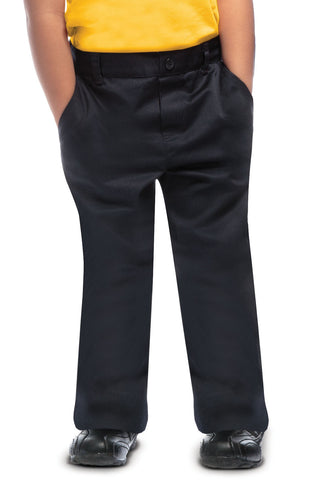 (50400) Preschool Navy Pull-On Pant (Size 2T-4T)