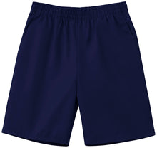 Load image into Gallery viewer, (52132) Youth Navy Pull-On Shorts (Size 4-16)