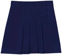 Load image into Gallery viewer, (55122AZ) Girls Navy Stretch Pleated Tab Scooter (Size 7-16)