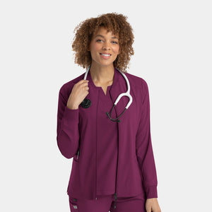 (4812) Epic Womens Zip Warm-Up Jacket