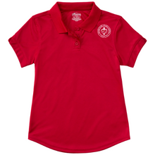 Load image into Gallery viewer, (CR864X) Junior Girls Fit Moisture Wicking Polo - Sacred Heart