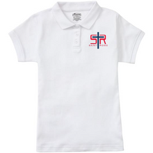 Load image into Gallery viewer, (CR858Y) Girls Fitted Interlock Polo - St Rose