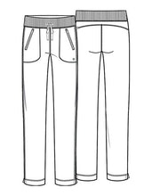 Load image into Gallery viewer, (CK100A) FastAid - Infinity Mid rise Drawstring Pant