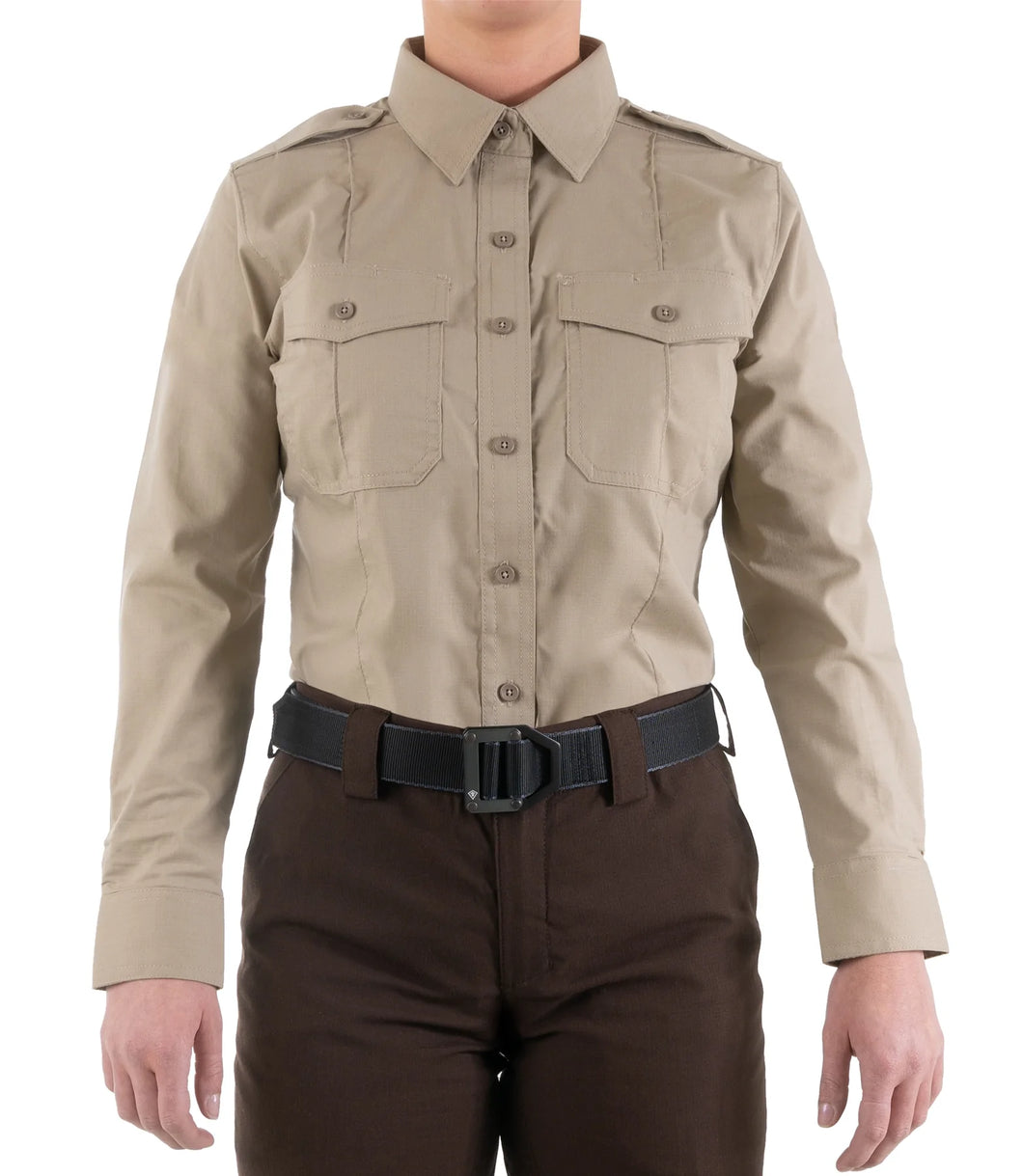 (121011) Women's Pro Duty Uniform Long Sleeve Shirt
