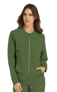 (5061) Womens Warm-Up Zip Jacket