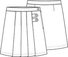 Load image into Gallery viewer, (55122AZ) Girls Stretch Pleated Tab Scooter (Size 7-16)