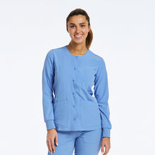 Load image into Gallery viewer, (7510) Round Neck Snap Jacket