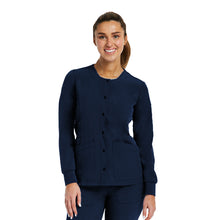 Load image into Gallery viewer, (7510) Round Neck Snap Jacket