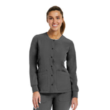 Load image into Gallery viewer, (7510) Round Neck Snap Jacket