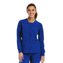 Load image into Gallery viewer, (7510) Round Neck Snap Jacket