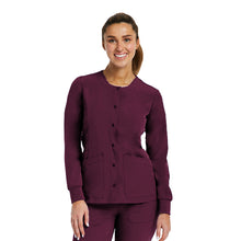 Load image into Gallery viewer, (7510) Round Neck Snap Jacket