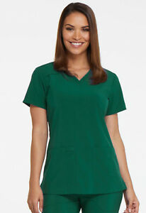 (DK615) Hospice Brazos Valley - Dickies EDS V Neck Top